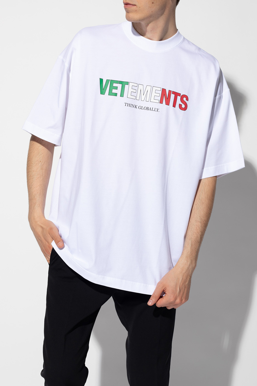 VETEMENTS T-shirt with logo | Men's Clothing | Vitkac